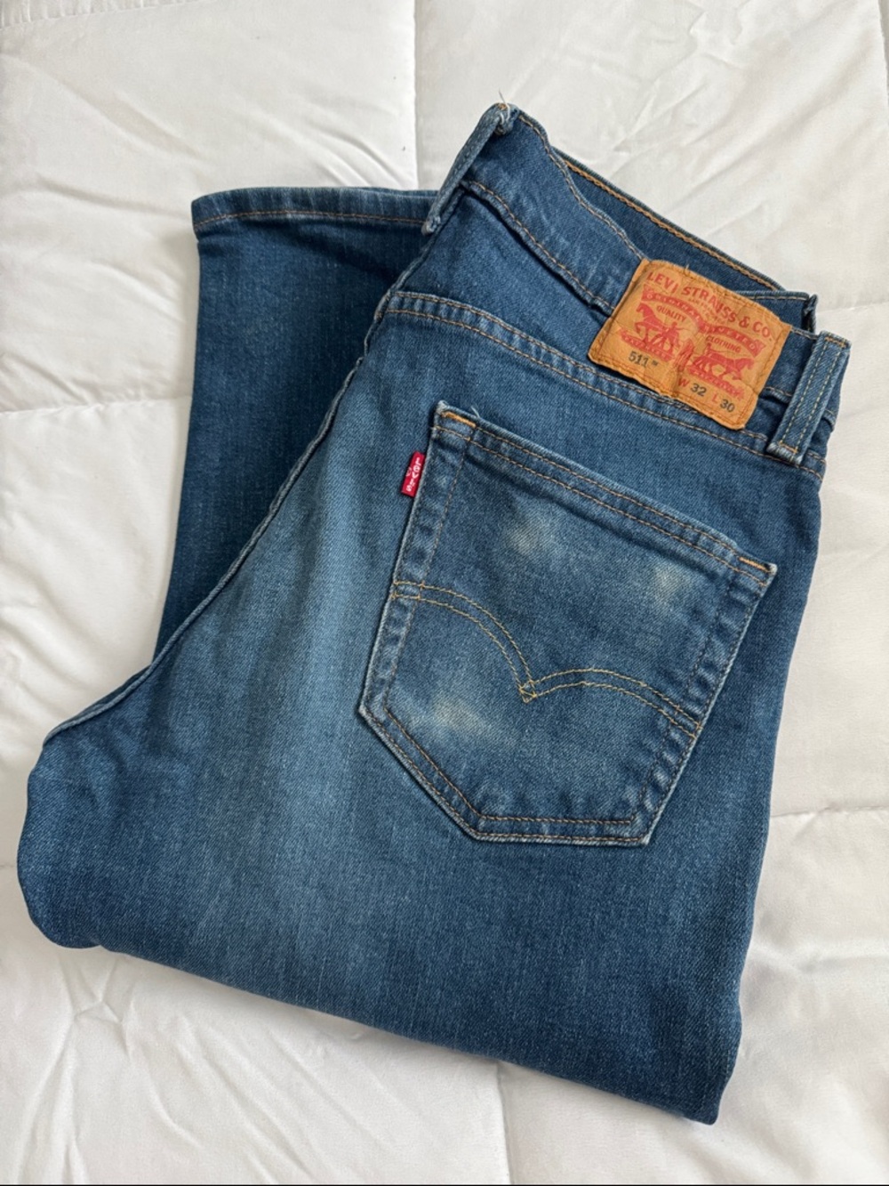 🔥 Levi’s 511 Slim Fit Jeans 32x30 – Light Wash, Classic Everyday Denim 🔥